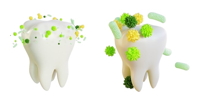 Mennyi baktérium található a szájüregben
